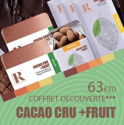 [66-15558] Coffret Découverte *** Cacao Cru +