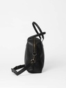 Sac Weekday en cuir noir