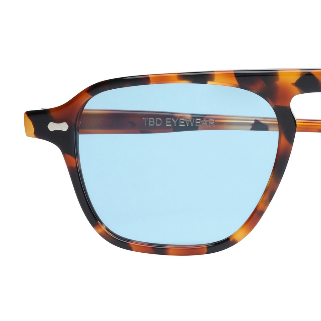 Lunettes de Soleil Panama Ambre et bleu