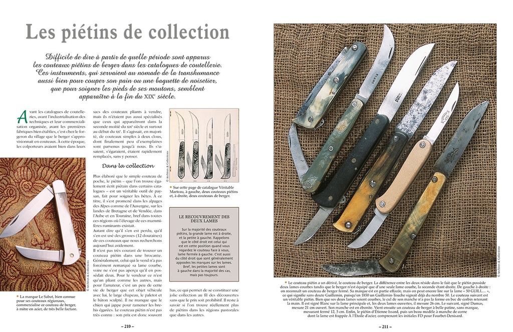 Couteaux de collection