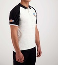 LEGENDE POLO RAGLAN MC - Crème/Noir