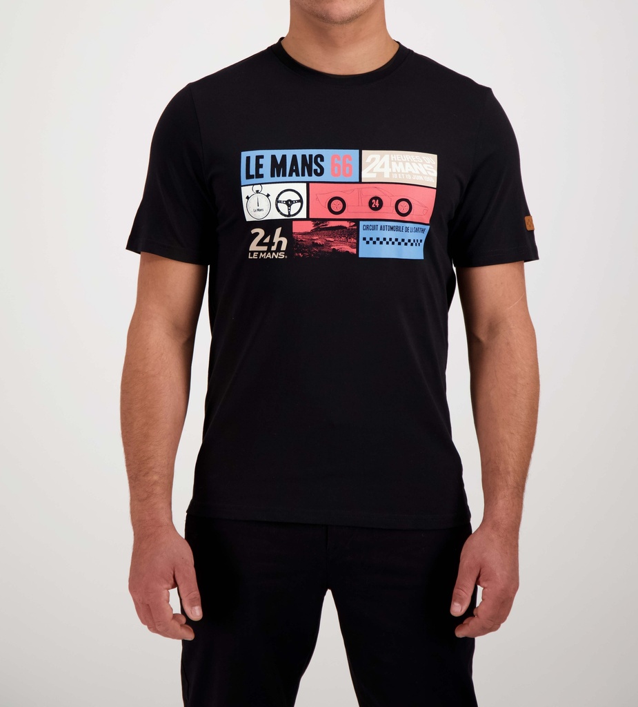 LE MANS 66 TEE  - Noir