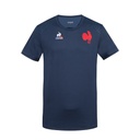 T-shirt d'entraînement équipe de France FFR Le Coq Sportif