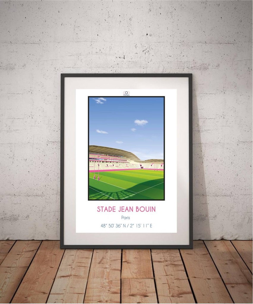 Affiche stade Jean Bouin