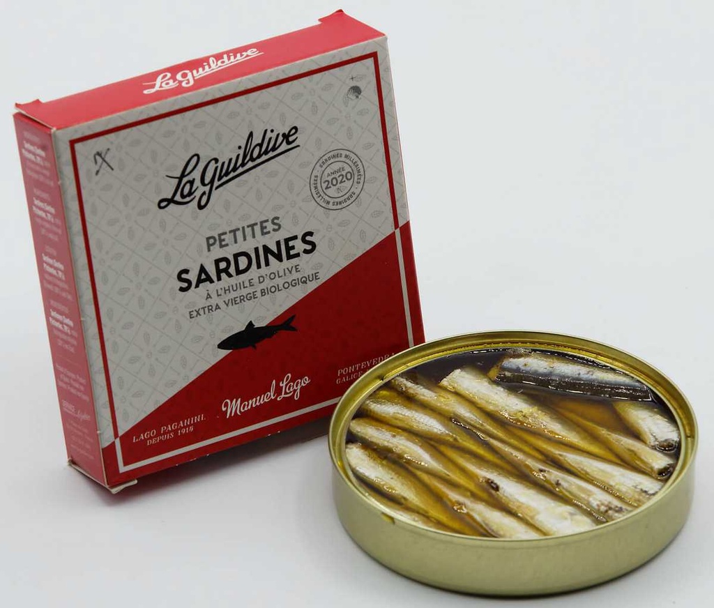 Petites sardines biologique
