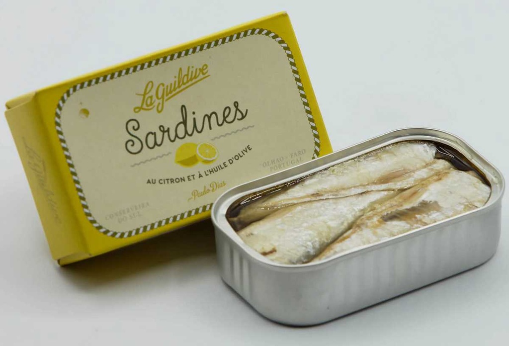 Sardines au citron