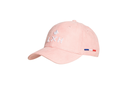 Casquette Suédine &quot;Monte-Carlo&quot; rose poudrée