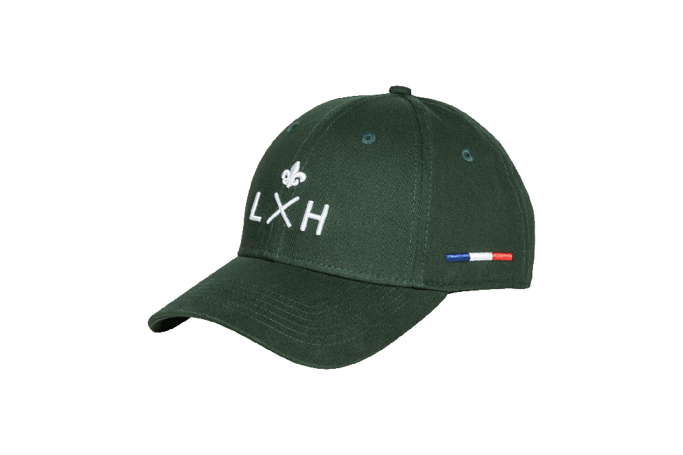 Casquette Coton &quot; Champs-Elysées&quot; vert