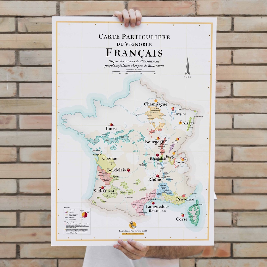 La Carte des Vins de France