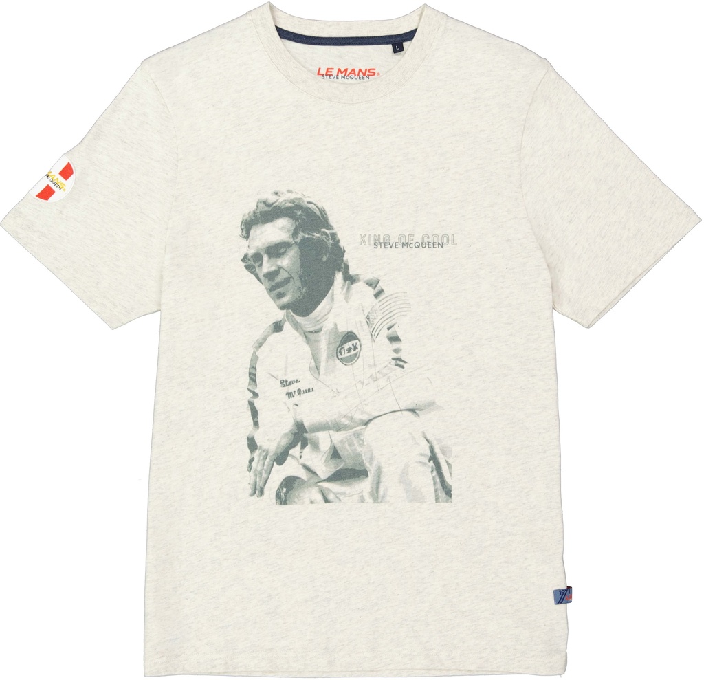 T-shirt Steve McQueen Écru