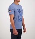 T-shirt Steve McQueen bleu Indigo