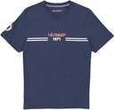 T-shirt racing 1971 bleu indigo