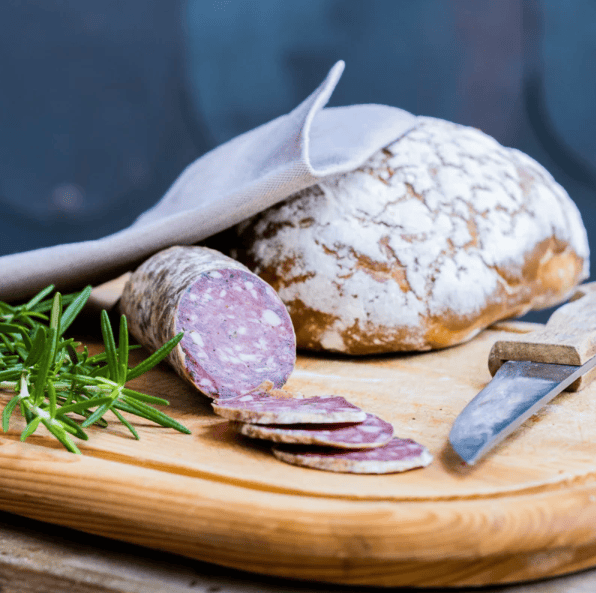 Saucisson de cerf aux herbes