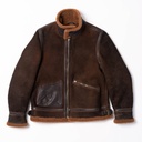 “Aviatore” B-3 Castagno Shearling Jacket