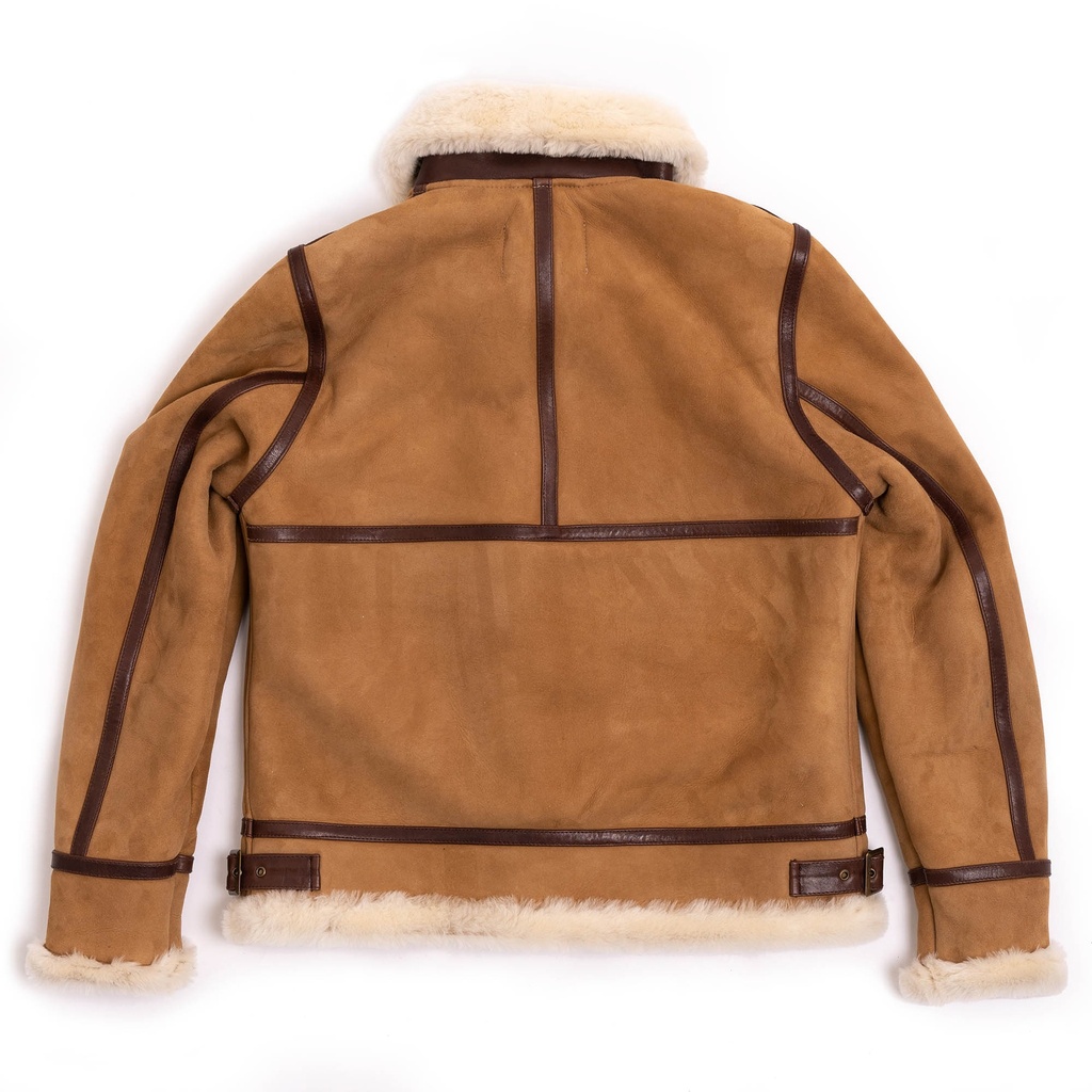 “Aviatore” B-3 Sabbia Shearling Jacket