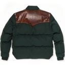 “Bivacco” Forest Green Western Down Jacket