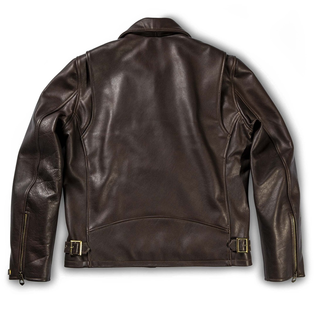 “Varenne” Brown Leather Jacket