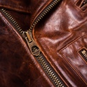 “Chiodo” Whiskey Horsehide Leather Jacket