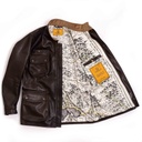 “Explorator” Testa di Moro Leather Jacket