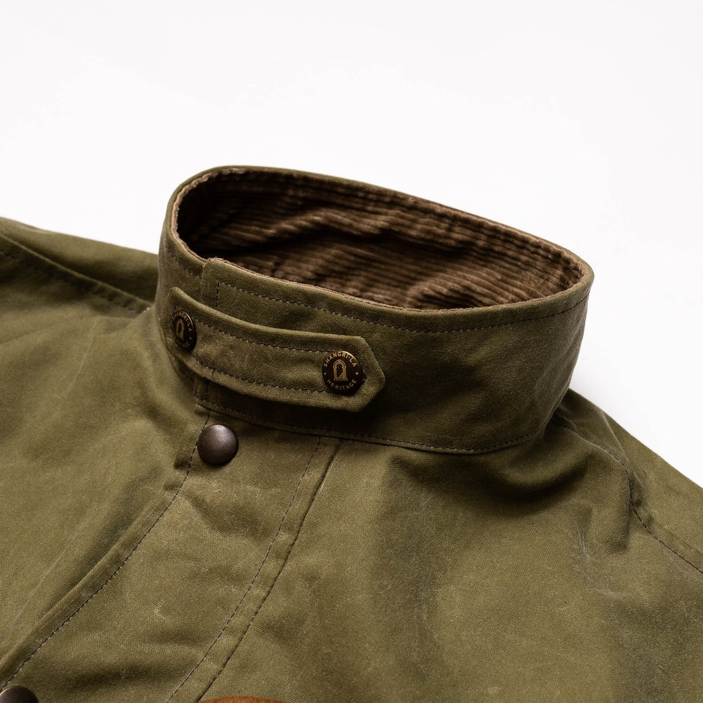 “Explorator” Army Waxed Canvas Jacket