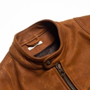 “Café Racer” Nubuck Leather Jacket