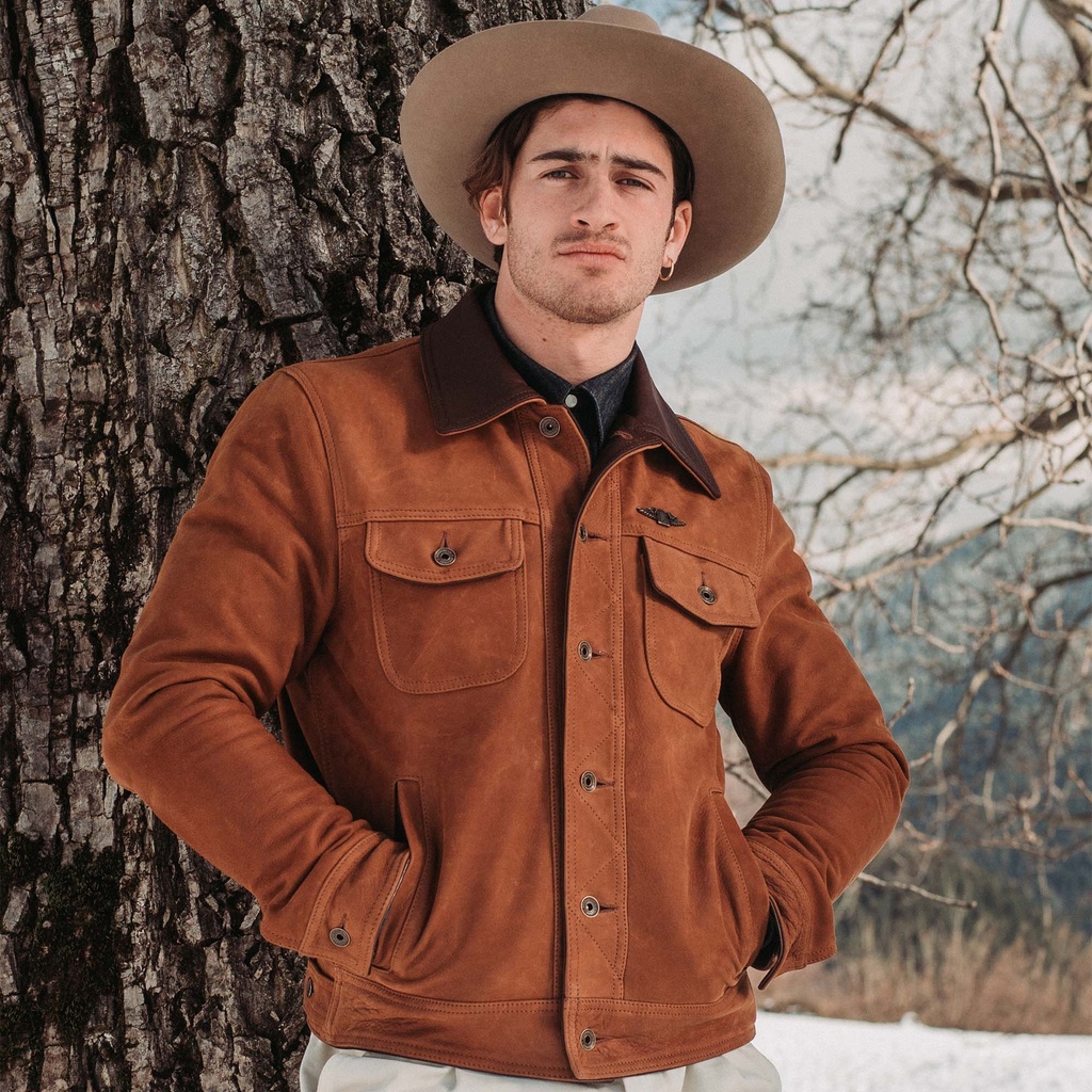 “Terracotta” Western Jacket