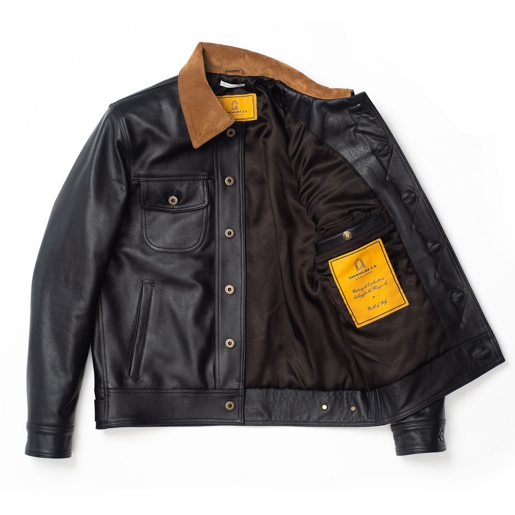 “Terracotta” Ranch Leather Jacket