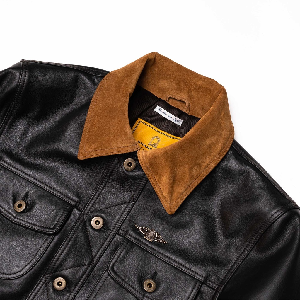 “Terracotta” Ranch Leather Jacket