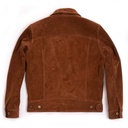 “Terracotta” Terra di Siena Suede Jacket