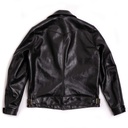 “Cossack” Black Horsehide Leather Jacket