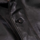 “Cossack” Black Horsehide Leather Jacket