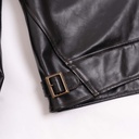 “Cossack” Black Horsehide Leather Jacket