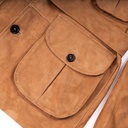 “Safari” Camel Suede Jacket