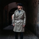 “Stelvio” Covert Wool Dispatch Rider Coat