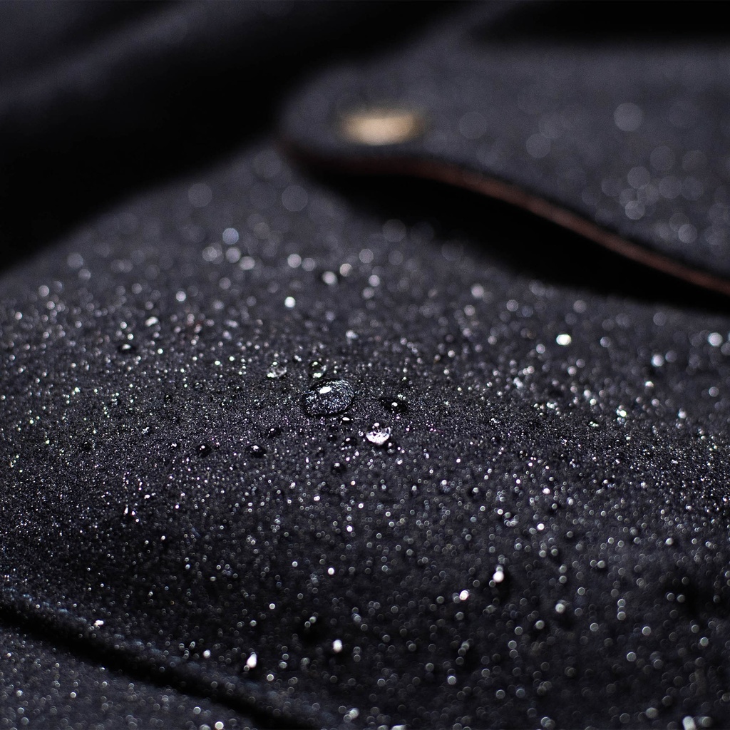 “Stelvio” Navy Blue Melton Wool Dispatch Rider Coat