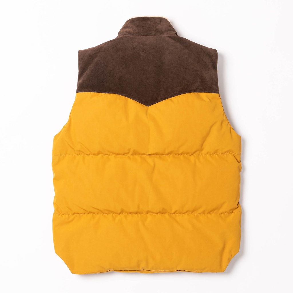 “Bivacco” Yellow Western Down Vest