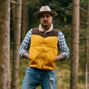 “Bivacco” Yellow Western Down Vest