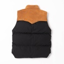 “Bivacco” Black Western Down Vest