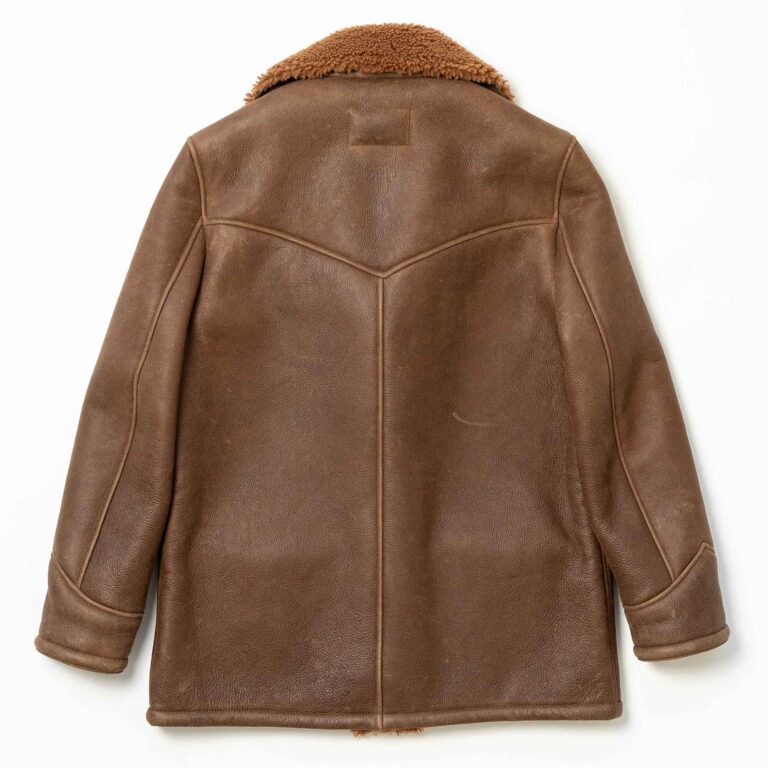 Manteau “Ranch” Cognac Shearling Coat