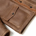 Manteau “Ranch” Cognac Shearling Coat