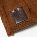 Manteau “Ranch” Cognac Shearling Coat