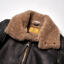 Veste &quot;“Aviatore” B-3 Vintage Black Shearling Jacket