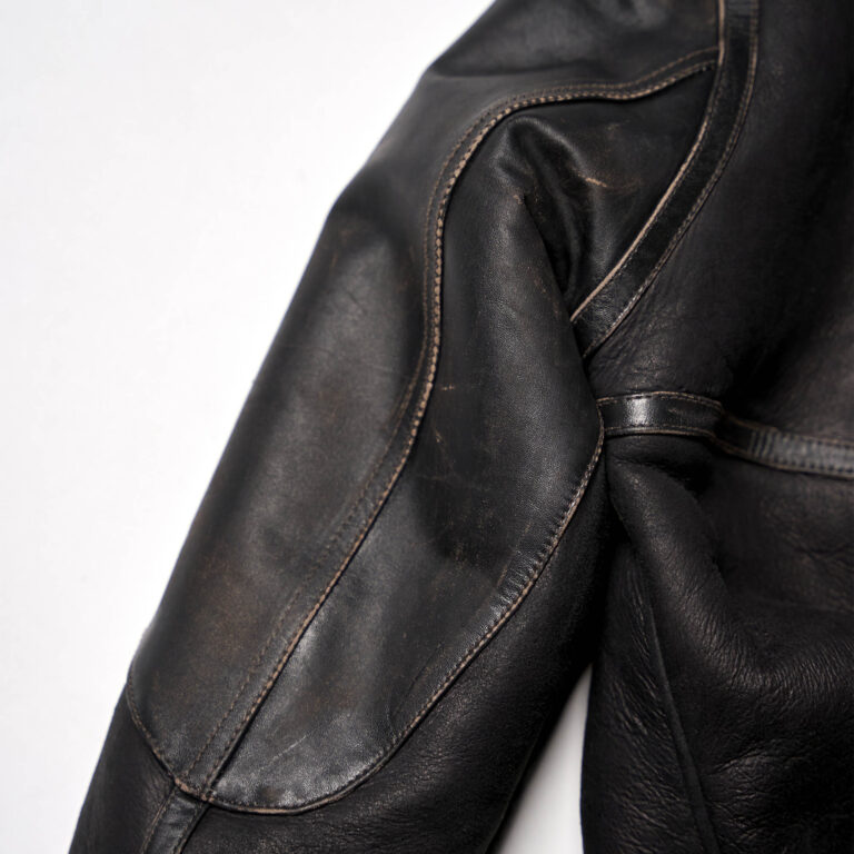 Veste &quot;“Aviatore” B-3 Vintage Black Shearling Jacket
