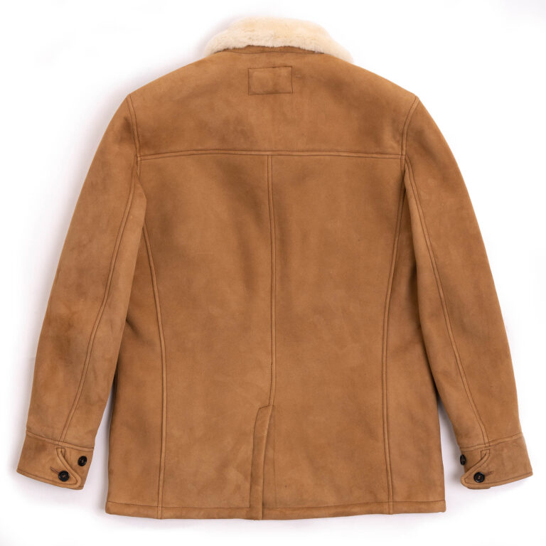 Manteau &quot;Enzo&quot; Sabbia Shearling Car Coat