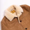 Manteau &quot;Enzo&quot; Sabbia Shearling Car Coat