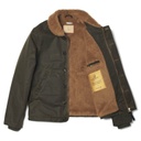 Veste &quot;“Deck” N-1 Army Green Waxed Canvas Jacket