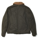 Veste &quot;“Deck” N-1 Army Green Waxed Canvas Jacket