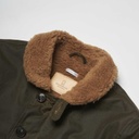 Veste &quot;“Deck” N-1 Army Green Waxed Canvas Jacket