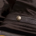 Veste “Varenne” Fur Collar Brown Leather Jacket