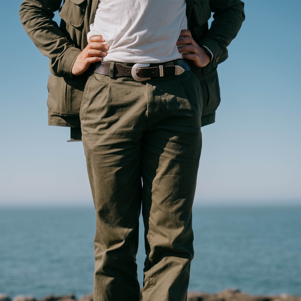 Ceinture “Rodeo” Black Western Belt